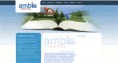 Desktop Screenshot of ambi-instal.ro